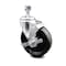 Service Caster 5 Inch Phenolic Wheel Swivel 12mm Threaded Stem Caster with Brake SCC SCC-TS20S514-PHS-TLB-M1215 - alternate 1